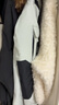 波司登（BOSIDENG）極寒90鵝絨羽絨服冬季男女款一手長(cháng)大毛領(lǐng)保暖加厚外套 【店長(cháng)推薦】冰川綠4631 S 160/84A 曬單實(shí)拍圖