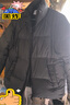 森馬（Semir）輕松羽絨|羽絨服男三防外套發(fā)熱面包服冬2025抗靜電109725113101 曬單實(shí)拍圖