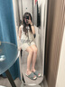 內泊【超舒服】乳膠棉麻拖鞋男士春秋超大碼防滑防臭亞麻布拖鞋女灰39 曬單實拍圖