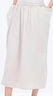 無(wú)印良品（MUJI） IDEE 女式 平紋 抽褶裙 半身裙女裙子 25年夏季 純棉 GA47CC5S 淺灰色 均碼 (165/72A) 曬單實(shí)拍圖