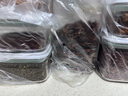 安扣（ANKOU）密封罐食品級儲物罐子雜糧收納盒保鮮盒儲物密封盒6件套正方形 曬單實(shí)拍圖