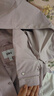 森馬（Semir）陳都靈|防護(hù)外套女中長(zhǎng)款寬松撞色秋裝戶外通勤夾克101524109001 曬單實(shí)拍圖