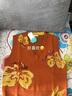 茵曼（INMAN）復(fù)古提花馬甲春秋季女裝新款V領(lǐng)百搭背心毛衣 亮橙色 L 曬單實(shí)拍圖