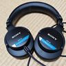 索尼（SONY）MDR-M1 封閉式專(zhuān)業(yè)監聽(tīng)耳機 頭戴式耳機 混音錄音直播舞臺監聽(tīng)個(gè)人音樂(lè )創(chuàng  )作 黑色 曬單實(shí)拍圖