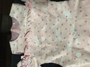 PORTS寶姿 秋季新品女裝露肩短袖連衣裙SA9D032GFD026 淺粉 L (8) 曬單實(shí)拍圖
