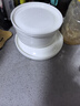 瓷秀源水蒸蛋碗純白帶蓋專(zhuān)用寶寶家用陶瓷微波爐蒸雞蛋羹蒸菜蒸飯碗盅 碗三件套【6/5/4】 曬單實(shí)拍圖