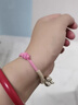 喜樂(lè )福星999足銀大胖福紅繩手鏈女款本命年生日新中式編繩禮物 足銀喜樂(lè )福星手鏈 可調節 曬單實(shí)拍圖
