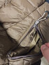 NOTHOMME戶(hù)外秋冬季90白鴨絨三防可收納800蓬撞色羽絨服外套 卡其棕 M 曬單實(shí)拍圖