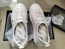 金利來(lái)（Goldlion）男鞋 2025年秋季款時(shí)尚休閑小白鞋男個(gè)性板鞋男柔軟舒適時(shí)尚休閑 白色 42 （歐碼，偏大一碼） 曬單實(shí)拍圖