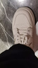 德?tīng)柣荩―EERWAY）男鞋子男2025秋冬季板鞋男士百搭厚底休閑運動(dòng)鞋 米杏棕 44 曬單實(shí)拍圖
