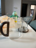 泥也泡茶杯办公杯玻璃茶道杯茶水分离高硼硅玻璃茶水杯单人茶具 实拍图