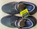 斯凱奇（Skechers）男士皮鞋夏季薄款商務(wù)男鞋高檔德比鞋軟底舒適英倫休閑鞋204702 曬單實(shí)拍圖