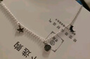 老廟 純銀星空腳鏈子女款銀簡(jiǎn)約性感韓版s925銀情人節(jié)禮物送女友 約：3.1g（25cm） 曬單實(shí)拍圖