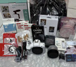 佳能r50 微單相機 入門(mén)級 R50 APS-C畫(huà)幅 旅行家用學(xué)生vlog視頻 4k小巧便攜 數碼照相機 佳能R50+18-45白色套機 套餐一【128G卡-單肩包UV鏡-備電 到手即用】 曬單實(shí)拍圖