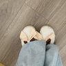 2025棉拖鞋女冬款蘑菇室內家居家用保暖毛絨拖鞋厚底棉鞋棉拖鞋女 蘑菇頭棉拖-灰色 42-43 適合41-42 曬單實(shí)拍圖