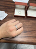 周生生 Pt950鉑金戒指一路同行白金對(duì)戒情侶求婚結(jié)婚32116R定價(jià) 10圈 曬單實(shí)拍圖
