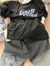 洛科馳短袖t恤夏季套裝男學(xué)生潮流帥氣一整套搭配高街牛仔褲炸街兩件套 【2件裝】短袖黑色+高街灰色牛仔 XL 曬單實(shí)拍圖