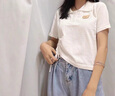 喜詩萊 CESLAY夏季套裝2025女學(xué)生韓版寬松短袖t恤polo衫+薄款牛仔背帶褲兩件套 短袖polo衫+牛仔背帶褲(兩件套) S 【建議95斤以下】 曬單實拍圖