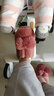 迪芙熙女生拖鞋可愛卡通冬季毛絨棉拖鞋女室內(nèi)防滑保暖少女心月子居家棉 玫紅色(包跟) 40 41碼(適合39/40腳穿) 曬單實(shí)拍圖