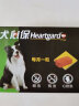 犬心保（HEARTGARD）狗狗驱虫药体内驱蛔虫钩虫预防心丝虫  中型犬 11-22KG M号 【单粒装】 实拍图