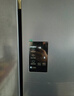 海爾（Haier）冰箱475升玻璃面板超薄594mm零嵌十字對開(kāi)EPP超凈阻氧干濕分儲寬幅變溫一級BCD-475WGHTDB9GSU1 曬單實(shí)拍圖
