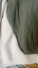 蕉內（Bananain）【劉浩存同款】熱皮302++女士搖粒絨短外套秋冬保暖防風(fēng)休閑內搭 藜麥白拼探險綠拼午夜紫 M 曬單實(shí)拍圖