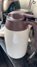 膳魔師（THERMOS） 保溫壺不銹鋼真空家用熱水壺保溫瓶THV-1500ml（新款） THV-1501-CCR 米白色 1500ml 曬單實(shí)拍圖