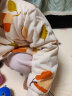 童泰宝宝套装秋冬季纯棉婴儿衣服男童女童夹棉上衣高腰护肚裤子 卡其 90cm 实拍图