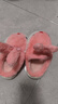 心楠 兒童棉拖鞋女童女孩冬季卡通可愛(ài)兔子居家拖鞋防保暖滑寶寶棉拖 粉色小兔兒童棉拖 26 -27碼 （內長(cháng)約17cm） 曬單實(shí)拍圖