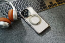 陸宣適用蘋果16手機(jī)殼iPhone16雙面磁吸透明保護(hù)套16promax玻璃防摔全包高級感網(wǎng)紅男潮女plus超薄十六 【黑色鈦-高清版】360°旋轉(zhuǎn)支架-殼膜一體 iPhone 16 Pro Max 曬單實(shí)拍圖