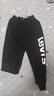 Levi's李維斯長(cháng)褲兒童褲子秋季新款男童女童男褲衛褲童裝褲子 黑美人 120 /56 【建議身高110-116cm】 曬單實(shí)拍圖