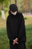 WHIM NASA高領毛衣男冬季款男士針織衫慵懶風打底衫羽棉服絨服男內(nèi)搭高級感 黑色 XL 曬單實拍圖