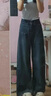 啄木鳥(niǎo)（TUCANO）深藍(lán)色高腰闊腿牛仔褲女2025年早秋新款寬松百搭小眾顯瘦直筒褲子 復(fù)古藍(lán)長(zhǎng)褲 L 建議110-120斤 曬單實(shí)拍圖