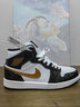 耐克（NIKE）Air Jordan 1 Mid AJ1男子新款中幫黑金復古減震運動(dòng)鞋 852542-007 40.5 曬單實(shí)拍圖