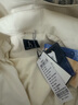 哈吉斯（HAZZYS）品牌童裝女童羽絨服冬季新款三防透濕抑菌防靜電中長款羽絨服 米白色 160 曬單實拍圖