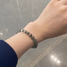 GONMCEAN綠幽靈水晶999金手鏈女金發(fā)晶手串古風(fēng)飾品禮物 6mm（綠幽靈+999金+金發(fā)晶） 曬單實(shí)拍圖