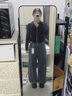 森馬（Semir）外套女短款修身顯瘦上衣秋裝正肩連帽針織夾克通勤101524108005 曬單實拍圖