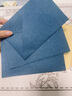 RoseNice羊絨信封信紙?zhí)籽b復古風情書信紙賀卡高級感中國風牛皮特種紙請柬明信片火漆印章母親節(jié)禮物送媽媽 羊絨寶藍色3信封+10牛皮橫線信紙+3火漆印 曬單實拍圖