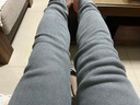 恒源祥德絨保暖褲男士羊絨蠶絲打底褲加絨加厚秋褲雙面絨褲防寒冬季毛褲 升級加厚【羊狨+蠶咝+德絨】淺灰 XL （建議125-145斤） 曬單實拍圖