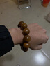 正宗金絲楠木手串2.0手鏈明清拆房料金絲楠108顆佛珠老料高密度 精品金絲楠老料18mm13顆 曬單實(shí)拍圖