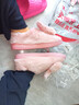 FOOTOPPO棉拖鞋男秋冬拖鞋全包跟毛拖鞋女士可愛(ài)毛毛鞋情侶家居鞋棉拖冬 曬單實(shí)拍圖