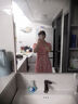 羅蒙法式雪紡連衣裙女2024夏季新款時尚氣質(zhì)百搭修身顯瘦飄逸碎花裙子 紅色 XL 曬單實(shí)拍圖