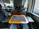卡斯蘭適用小桌板折疊桌汽車餐桌電腦桌后排車用辦公桌寫字平板手機(jī)支架 多功能折疊小桌板【如意豬】 曬單實(shí)拍圖