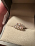 OIDSG老鳳凰999珍珠戒指女純銀鍍18K金小葡萄裝飾戒指輕奢ins小眾設計 銀色 開(kāi)口可調節終身質(zhì)保不掉色 曬單實(shí)拍圖