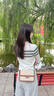 CinvaiKrose包包女包2025年新款斜挎包女士單肩包小方包媽媽包生日禮物送女友 卡其配棕【送女友老婆女生禮物走心實(shí)用】 曬單實(shí)拍圖