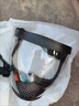 打農藥防護面罩噴打藥防護罩高清透明防切割防塵不起霧全臉?lè )雷o屏 【升級加厚防飛濺 】隨機顏色 曬單實(shí)拍圖