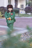 迪士尼（Disney）軍大衣兒童套裝加絨軍綠色嬰兒棉衣加厚寶寶棉服東北小孩冬季衣服 軍大衣_分體款送帽子包包 73 cm 建議15-18斤 曬單實(shí)拍圖