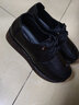 啄木鳥(niǎo)女鞋頭層牛皮秋季新款女士皮鞋軟底媽媽鞋厚底坡跟真皮女鞋子單鞋 92301黑色 35 曬單實(shí)拍圖