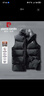 皮爾卡丹（pierre cardin）羽絨馬甲秋冬外套休閑加厚保暖坎肩背心情侶款上衣 黑迷彩 L 曬單實(shí)拍圖
