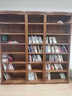青發(fā)書架 美式全實木書柜書架落地書房家具自由組合防傾倒層高可調 大號櫟木色（818*2130*310mm） 曬單實拍圖